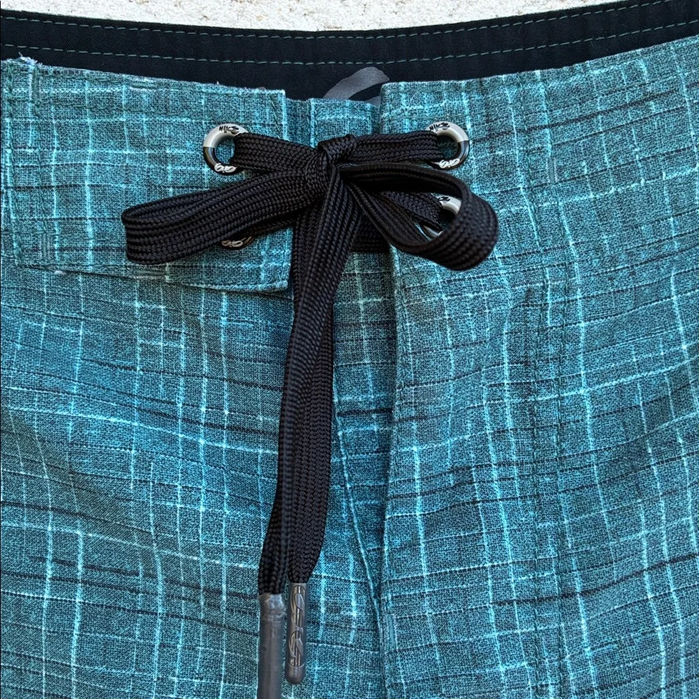 Nike 6.0  green black plaid  Swim or quick dry shorts for water sports